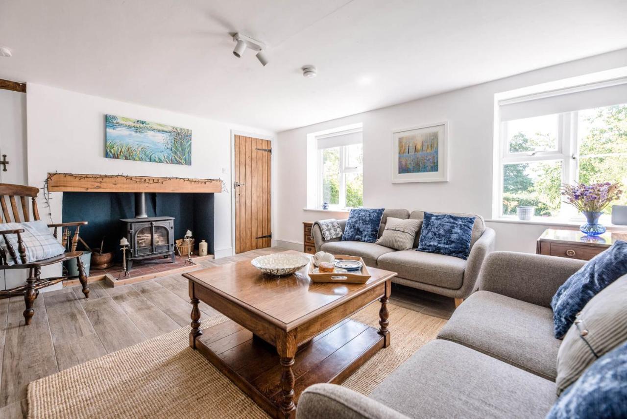 3 Vicarage Cottages Bruisyard Air Manage Suffolk Saxmundham Buitenkant foto