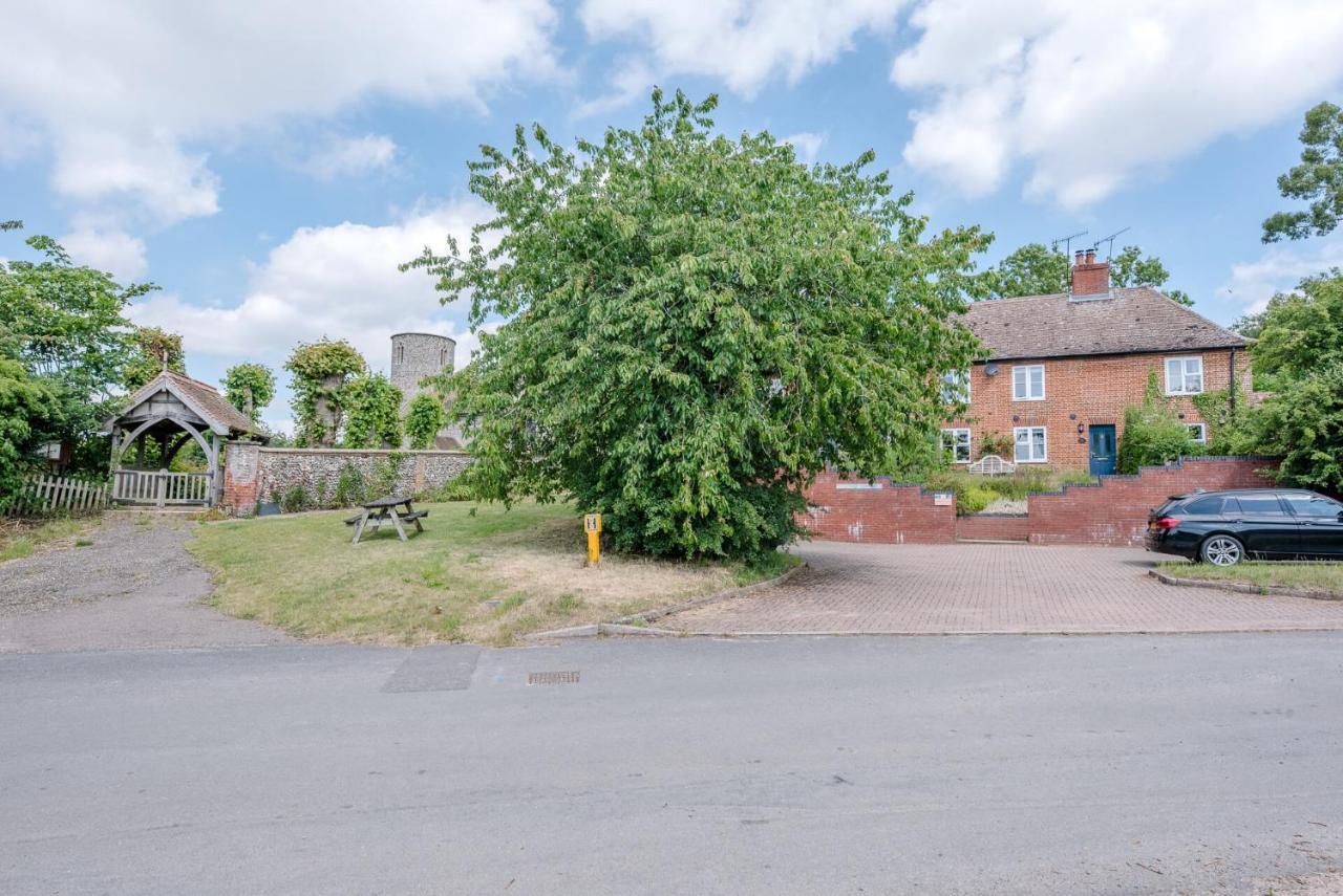 3 Vicarage Cottages Bruisyard Air Manage Suffolk Saxmundham Buitenkant foto
